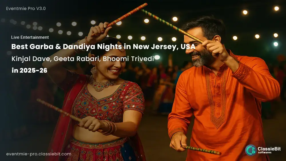 Best Garba & Dandiya Nights in New Jersey, USA 2025 | Kinjal Dave, Geeta Rabari, Bhoomi Trivedi